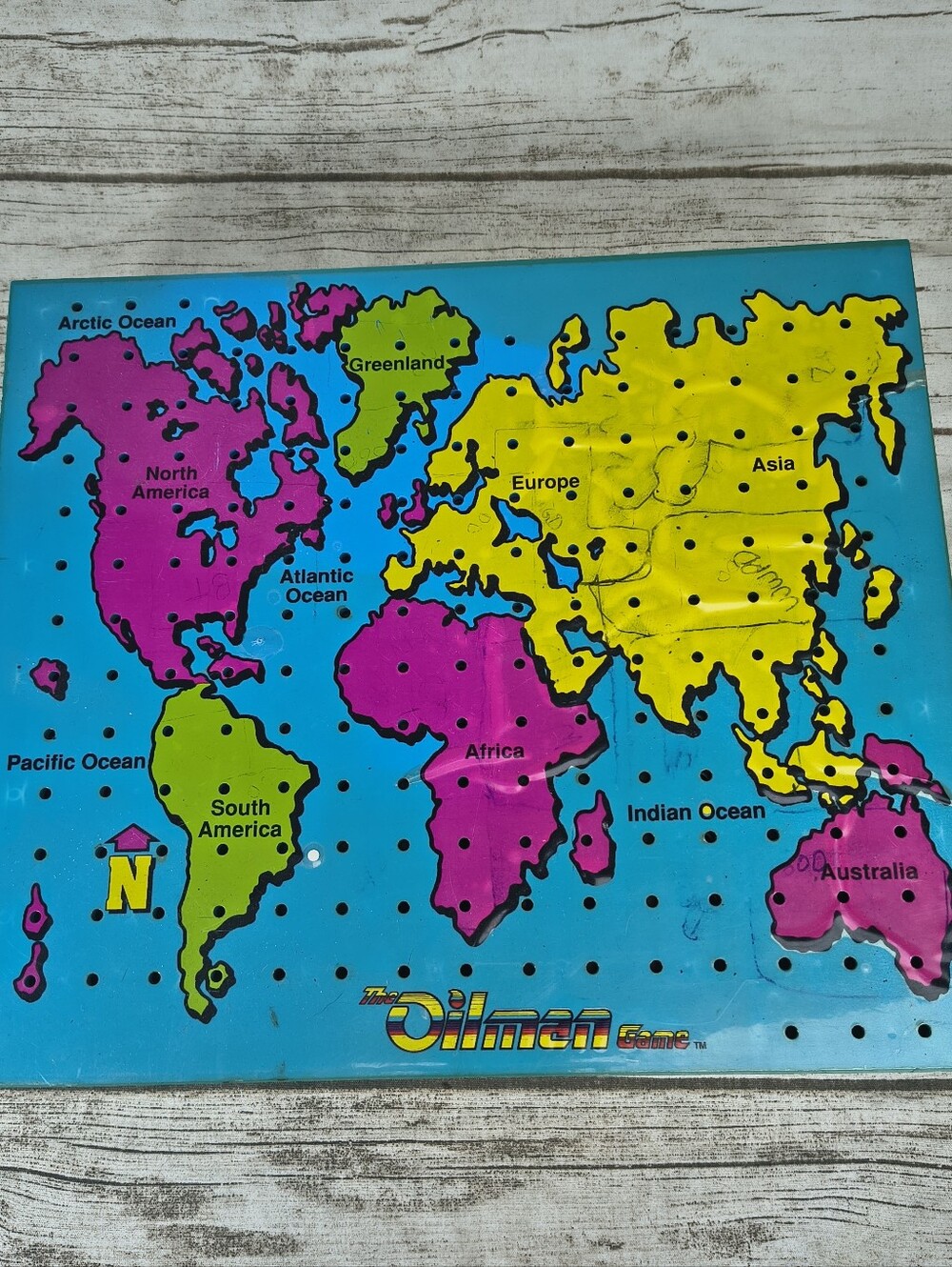 Vintage 1994 The Oilman Boardgame
